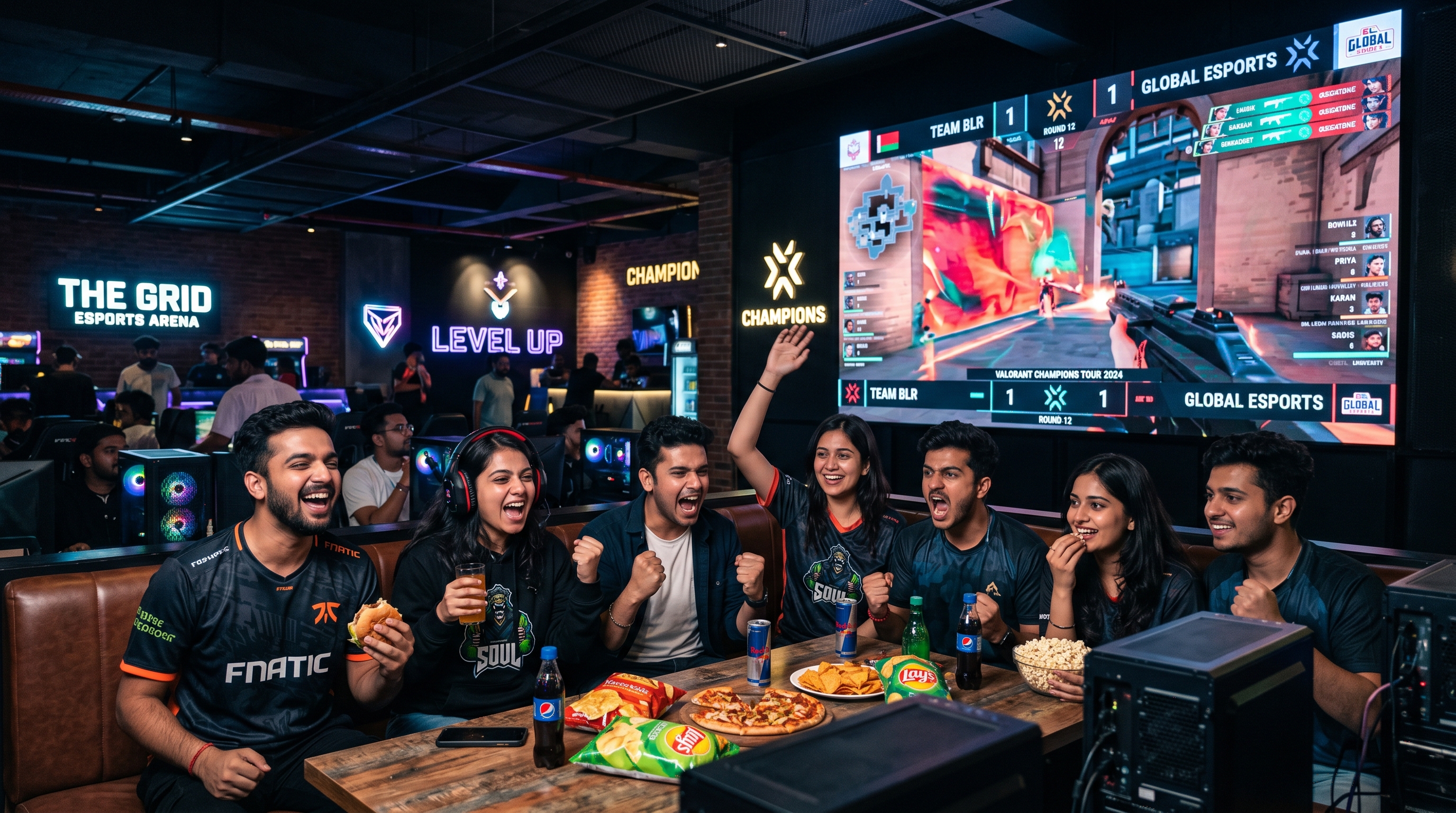 Esports tournament event at FrameUp Café